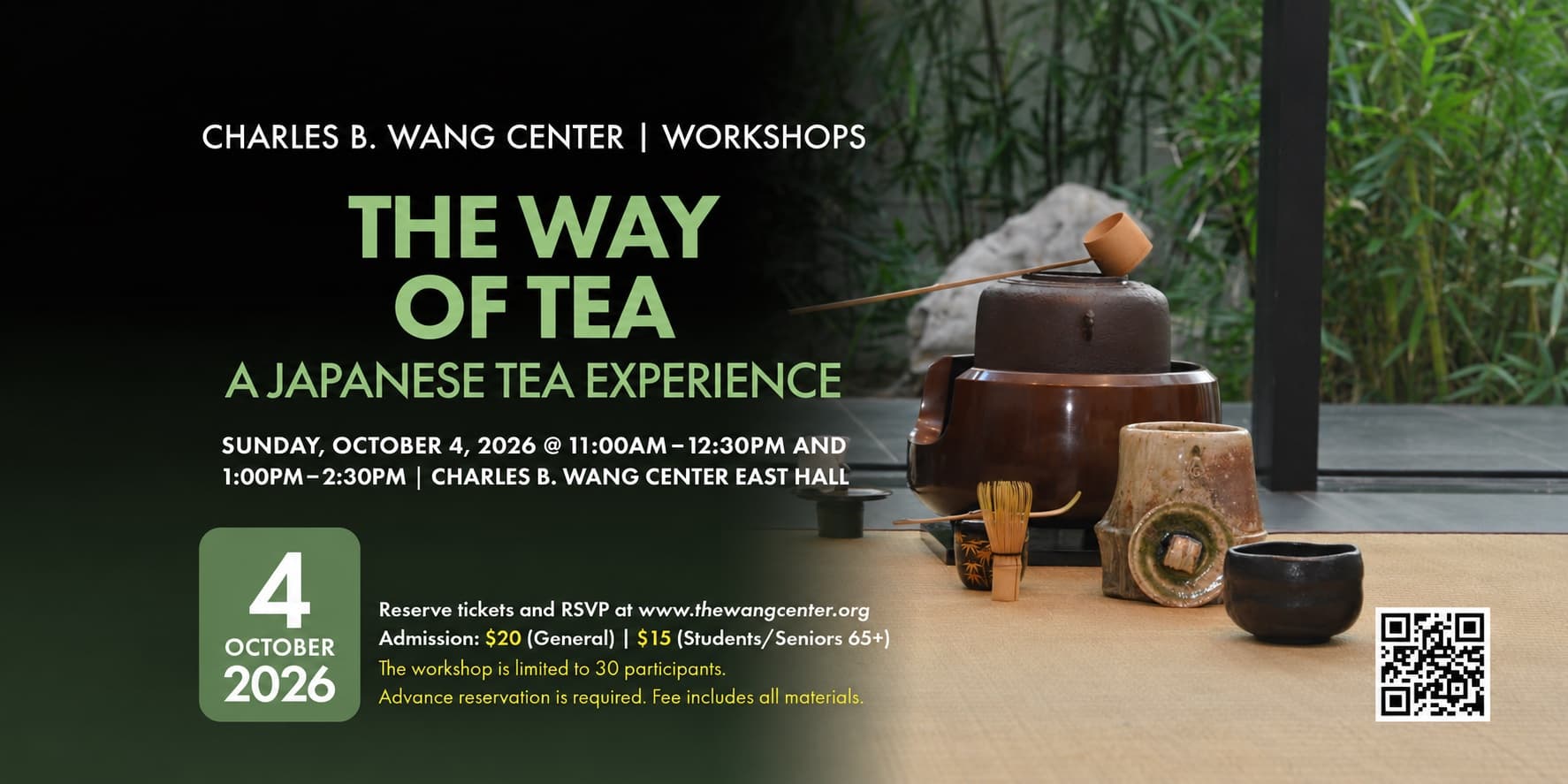 A Japanese Tea Experience: The Way of Tea